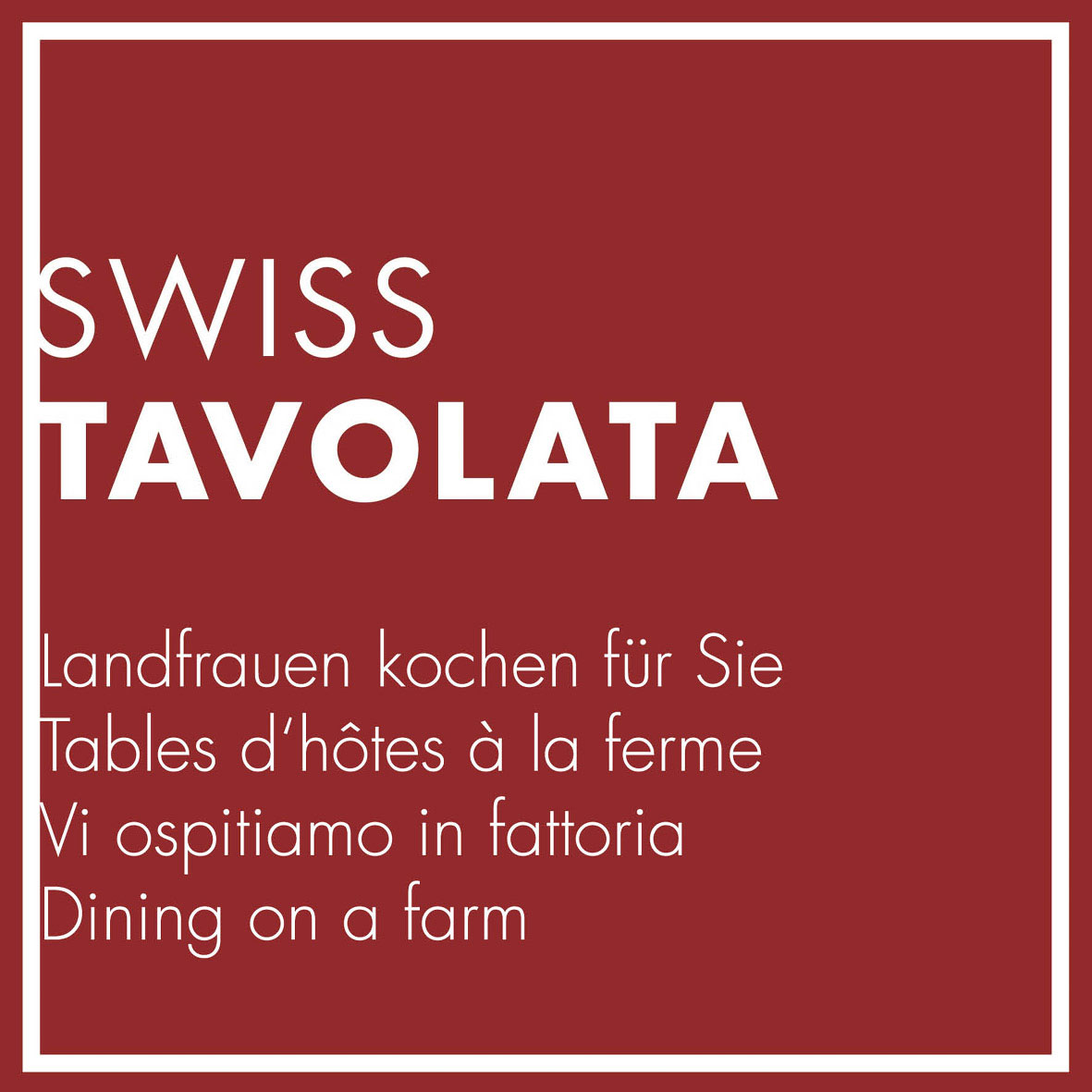 Logo Swiss Tavolata